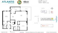 Unit 4-P floor plan